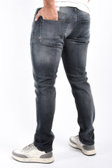 Denham Razor Chris Slim Fit Jeans Mid Blue