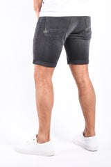 Denham Razor Jeans Shorts AWGV Black