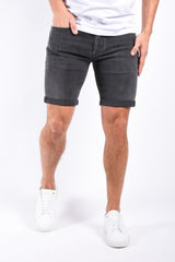 Denham Razor Jeans Shorts AWGV Black