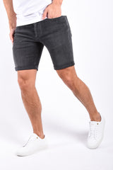 Denham Razor Jeans Shorts AWGV Black