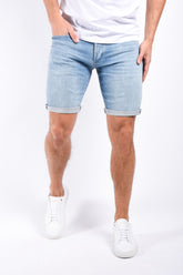 Denham Razor Jeans Shorts FMNWLI Blue