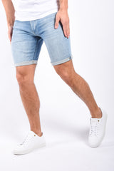 Denham Razor Jeans Shorts FMNWLI Blue