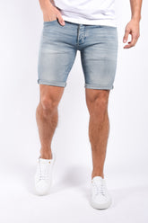 Denham Razor Jeans Shorts VWC Mid Blue