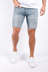 Denham Razor Jeans Shorts VWC Mid Blue