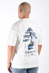 Denham T-Shirt Roots Tee White