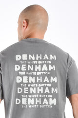 Denham T-Shirt Stamp Tee Grey