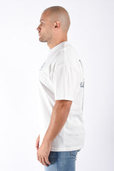 Denham T-shirt Himari Tee White