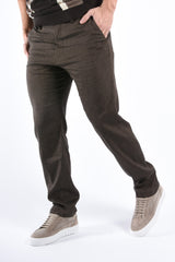 Drykorn Ajend Rglr Linen Pants Brown