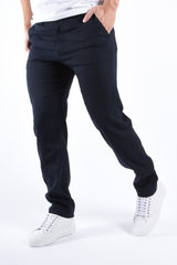 Drykorn Ajend Rglr Linen Pants Dark Blue