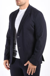 Drykorn Drynamic Stretch Blazer Marls Dark Blue