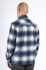 Drykorn - Flannel Jacket Gunray - Blue