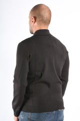 Drykorn - Half Zip Longsleeve Knit Polo Gavvin - Brown