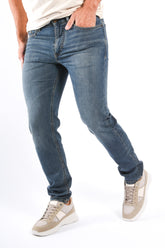Drykorn Slim Fit Stretch Jeans Ricc Dark Blue