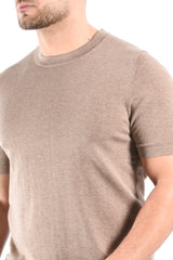 Drykorn Knit T-Shirt Valentin Taupe