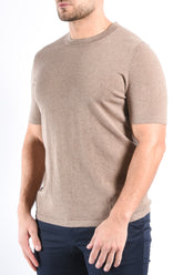Drykorn Knit T-Shirt Valentin Taupe