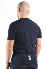 EA7 Cotton Stretch T-Shirt 8NPT26 Armani Blue