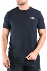 EA7 Cotton Stretch T-Shirt 8NPT26 Armani Blue