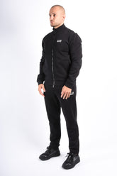 EA7 Fleece Tracksuit 8NPV67 Black