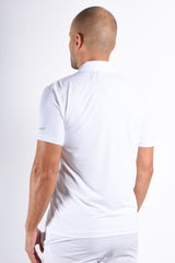EA7 Multi Sport Stretch Polo Ventus7 White