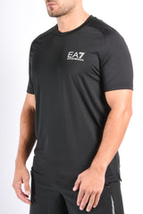 EA7 Multi Sport Stretch T Shirt Ventus7 Black