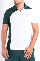 EA7 - Sport Polo Ventus7 7M000842 - White / Green