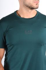 EA7 T-Shirt Super Slim Fit Vigor7 Sport 7M000291 Green