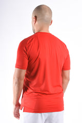 EA7 Multi Sport Stretch T Shirt Ventus7 Red