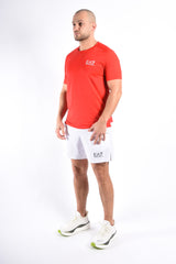 EA7 Multi Sport Stretch T Shirt Ventus7 Red