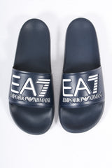 EA7 Slippers 7X000108 Navy Blue