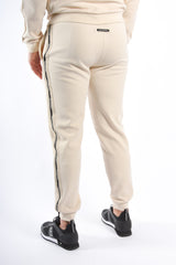 EA7 Striped Sweatpants 7M001482 Beige