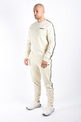 EA7 Sweater Striped 7M002195 Beige