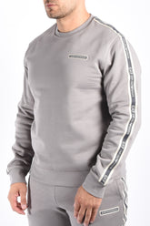 EA7 Sweater Striped 7M002195 Grey