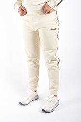 EA7 Sweatpants Striped 7M002198 Beige