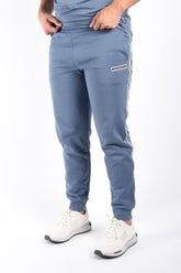 EA7 Sweatpants Striped 7M002198 Blue