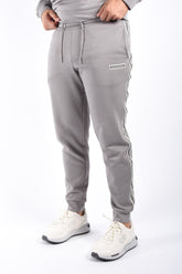 EA7 Sweatpants Striped 7M002198 Grey