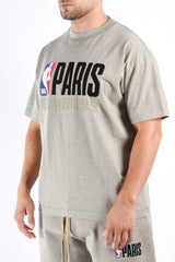Essentials Fear Of God NBA Paris T-Shirt Grey