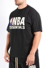 Essentials Fear Of God NBA T-Shirt Black