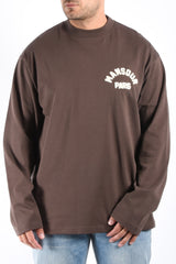 Mansour Paris College Longsleeve Choco Brown