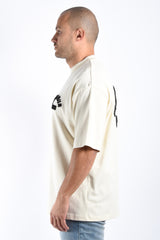 Mansour Paris College T-Shirt Cream