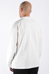 Mansour Paris Monogram Longsleeve Off-White