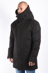 Nobis Parka Pierre Crosshatch Black