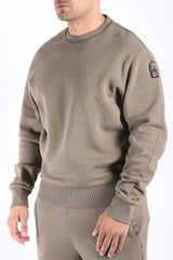 Parajumpers Keota Man Sweater Slate Mud