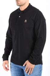 Parajumpers Longsleeve Polo Kerrobert Black