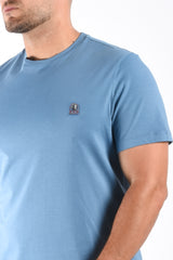 Parajumpers Patch Tee Man Sky Steel