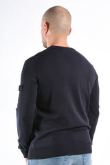 Peuterey Cotton Knit Sweater Ganna 03 Dark Blue