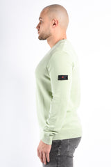 Peuterey Cotton Knit Sweater Ganna 03 Pastel Green