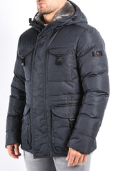Peuterey Jas Aiptek NBE 03 Fur Dark Blue