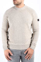 Peuterey ITOKAWA GRS 04 Knit Sweater Beige Melange