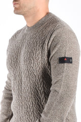 Peuterey Knit Sweater Alcione GRS Brown