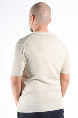 Peuterey Knit T-Shirt MES FRS OPB Light Beige